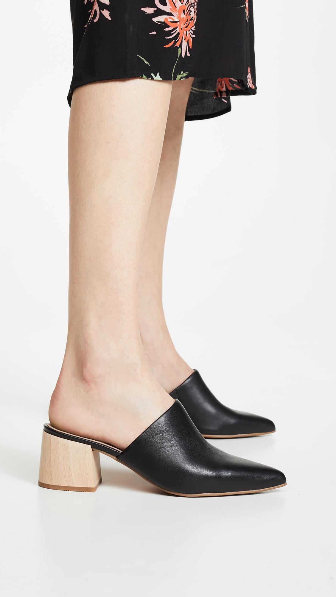 steven florin block heel pumps