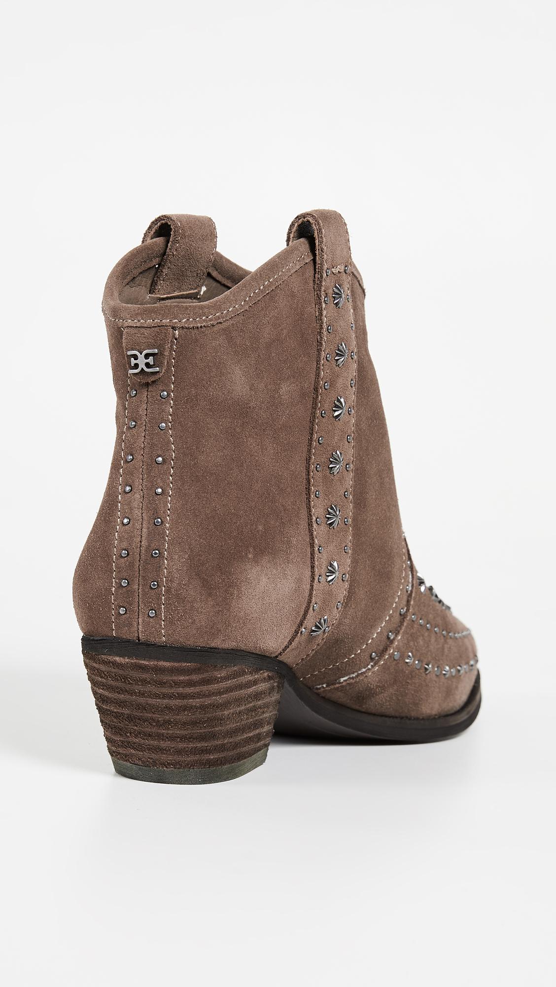 brian studded western bootie
