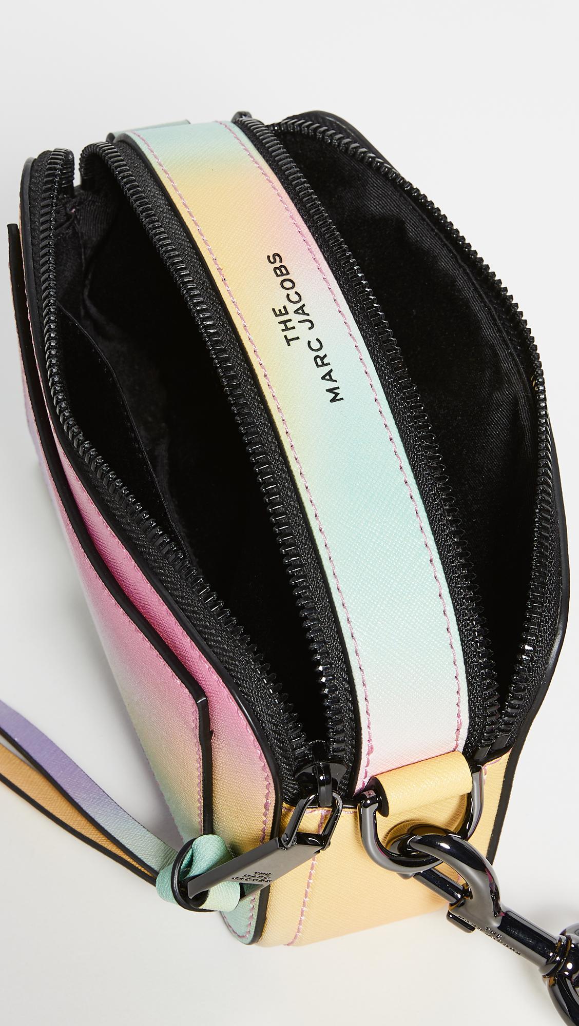 Marc Jacobs Snapshot Airbrushed Rainbow Camera Bag