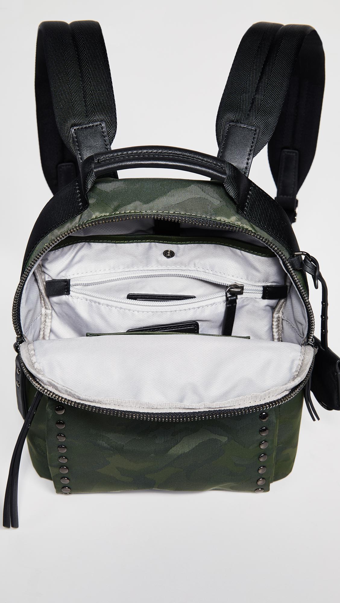 tumi green backpack