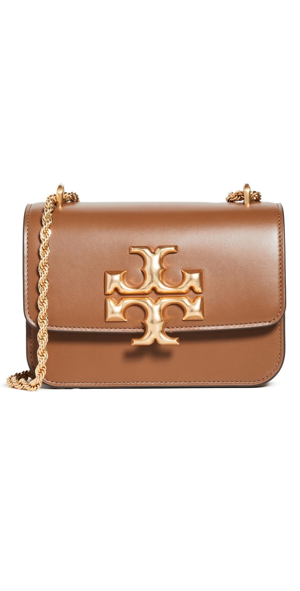 Tory Burch Small Eleanor Convertible Shoulder Bag in Brown | Lyst