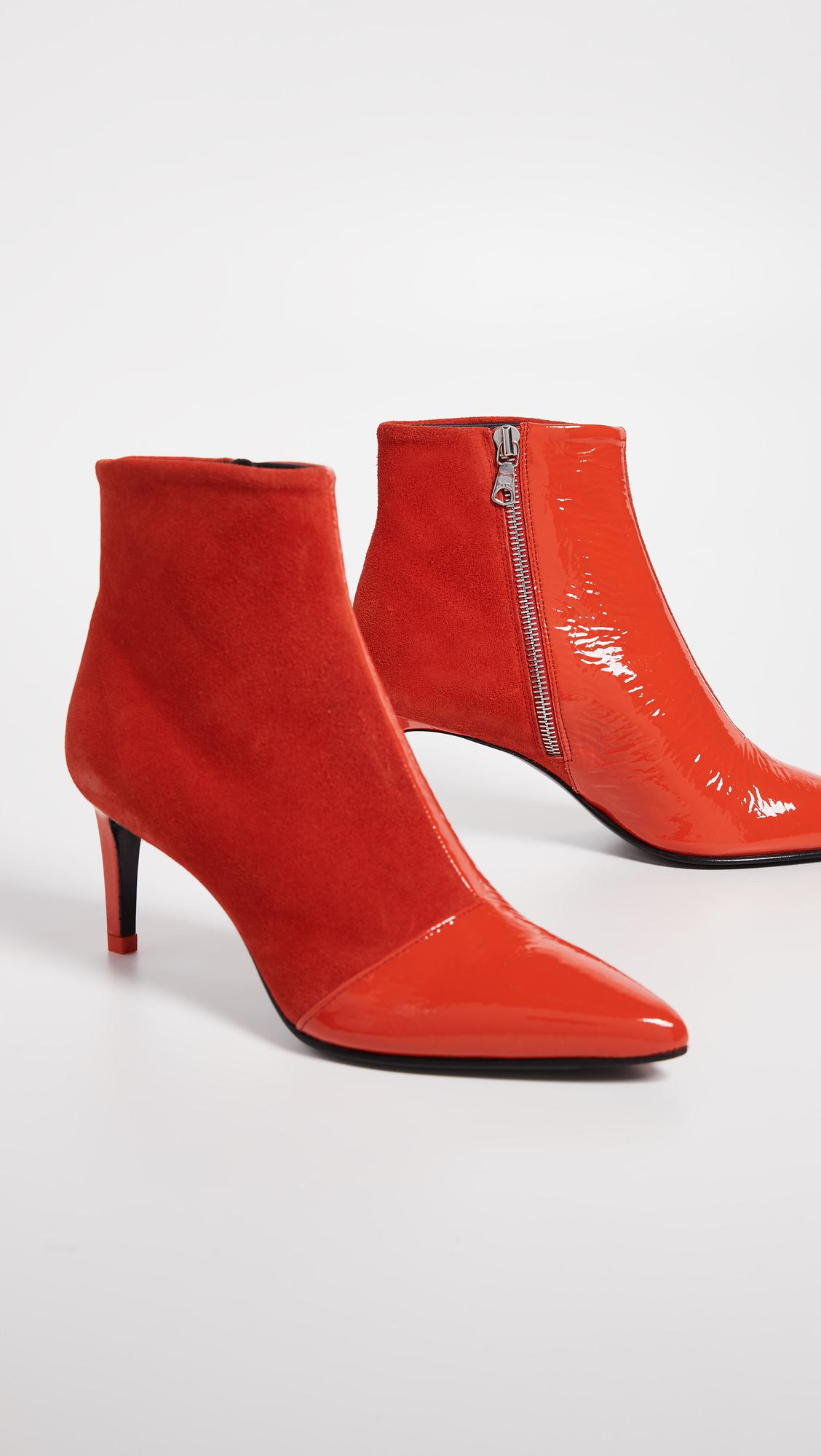 rag and bone beha boot red