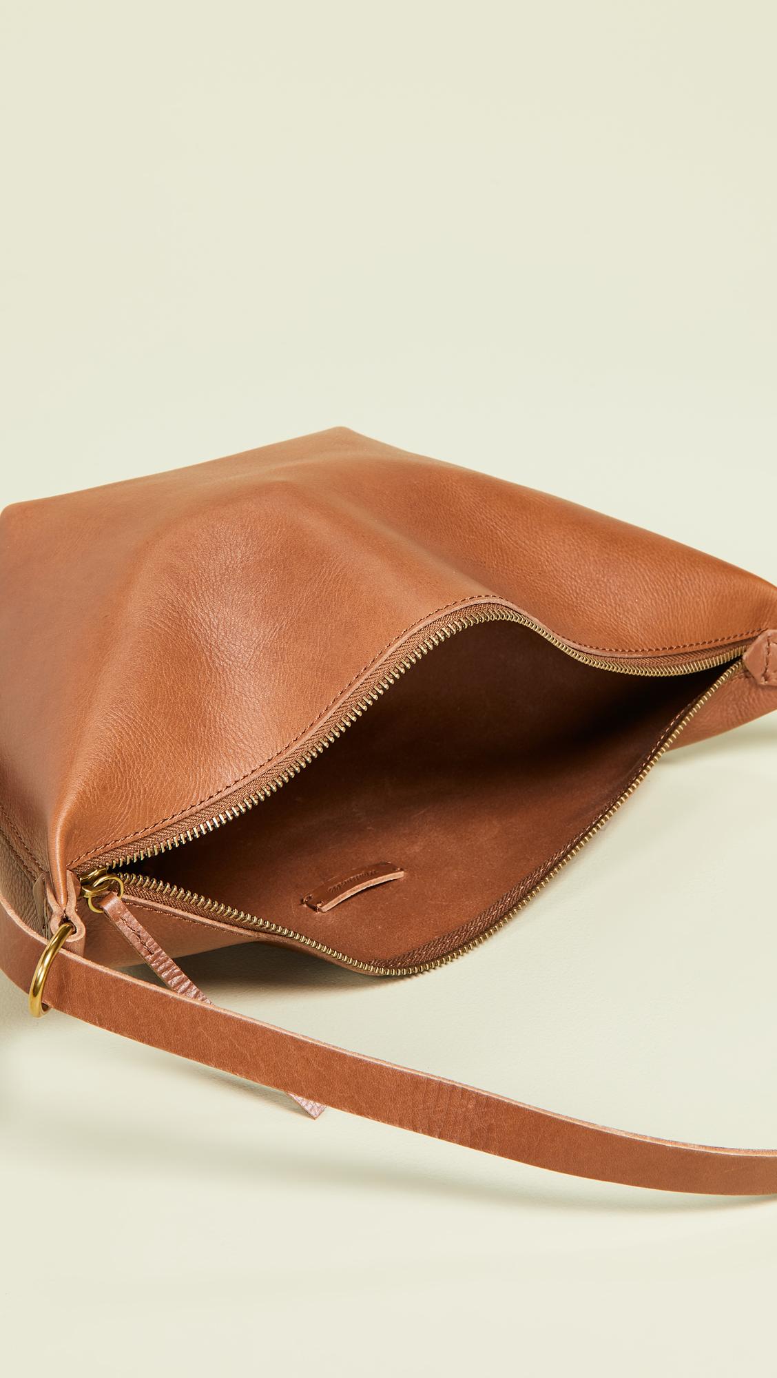 madewell leather sling bag