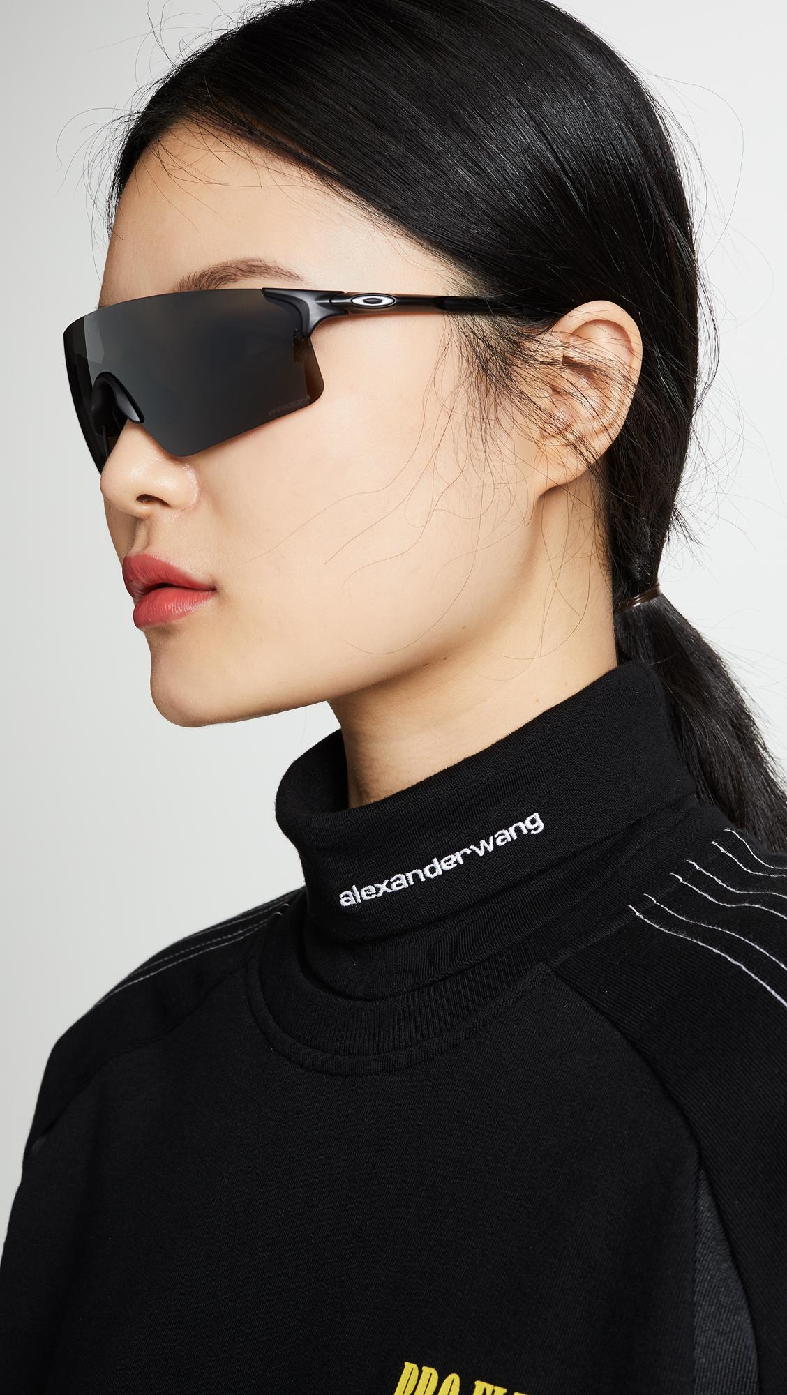 Oakley Evzero Blades Sunglasses in Black | Lyst