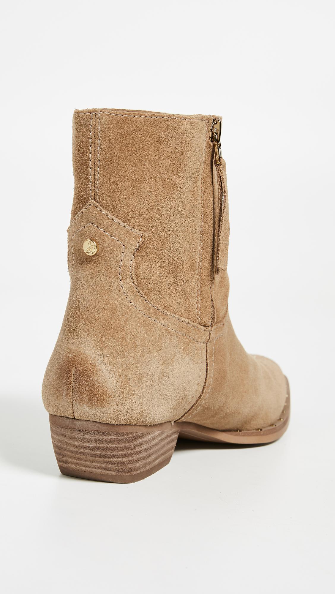 sam edelman ava western bootie