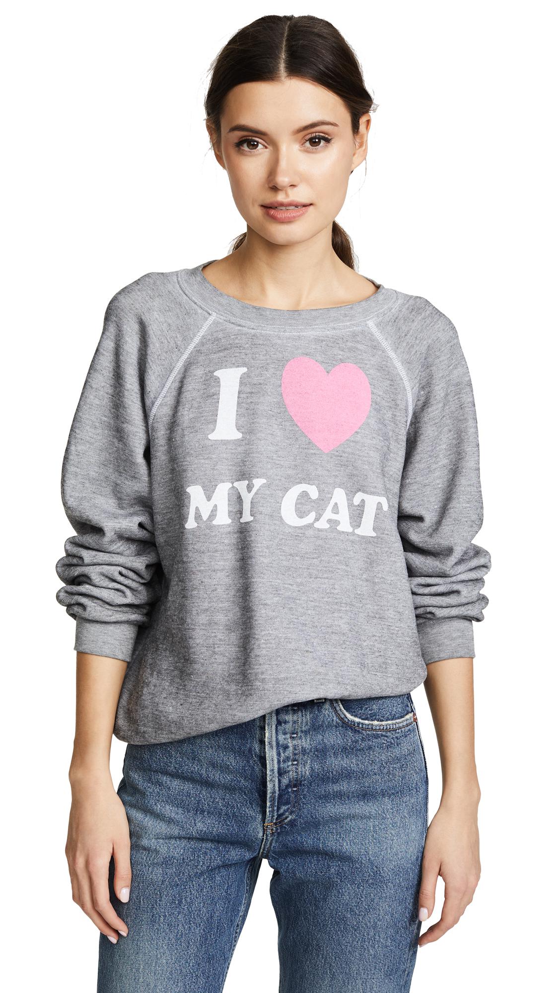 wildfox cat sweatshirt