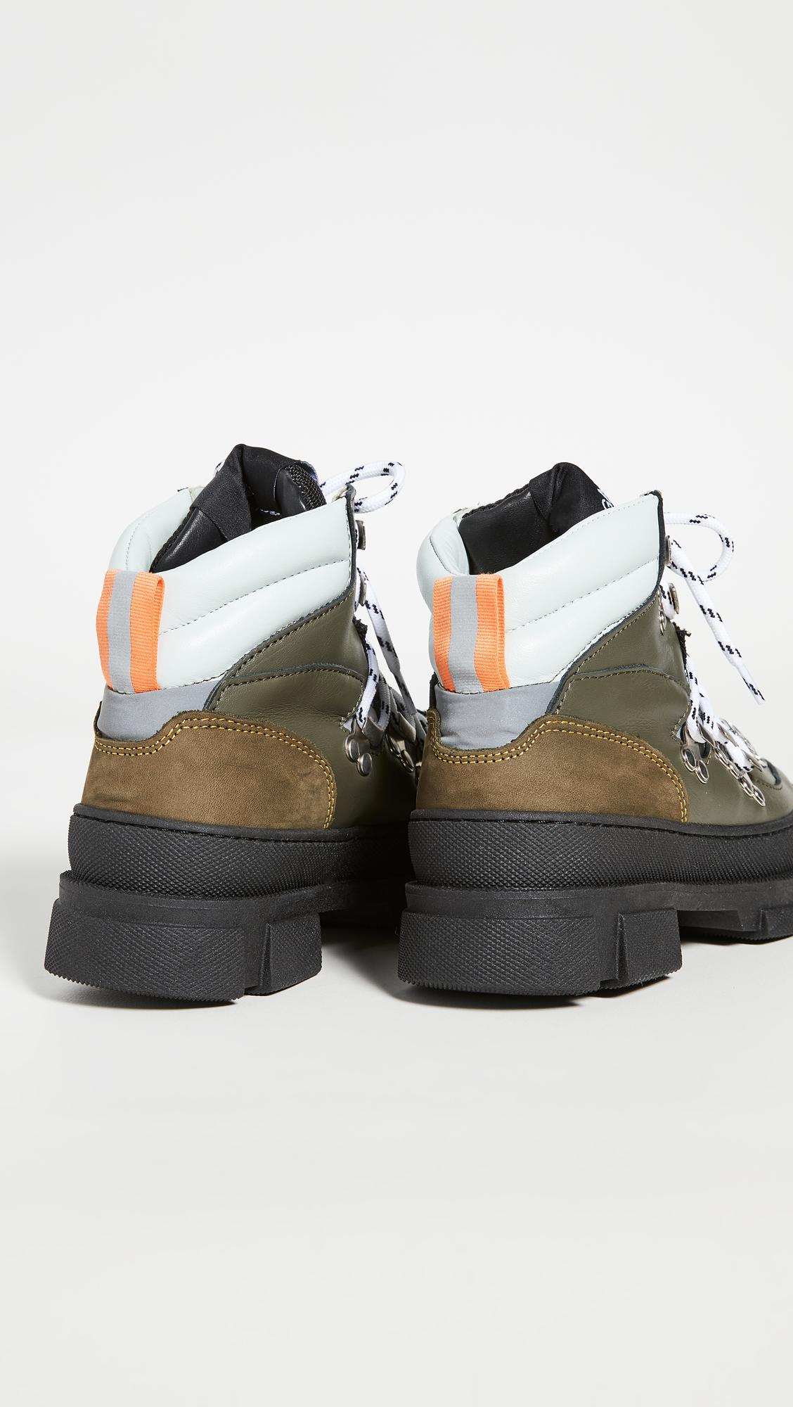 Ganni Sporty Hiking Boots | Lyst