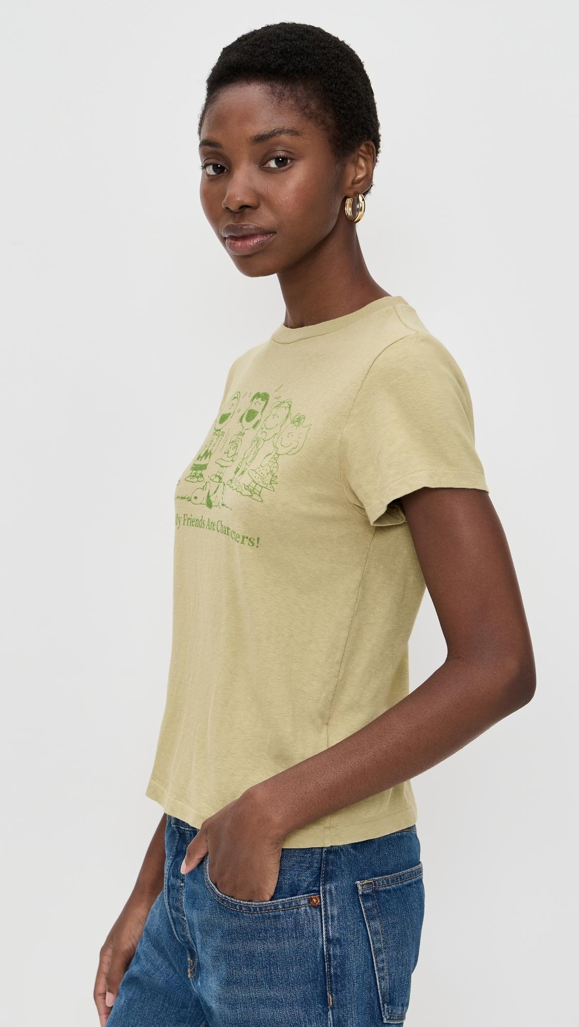 RE/DONE Peanuts Characters Classic Tee | Lyst
