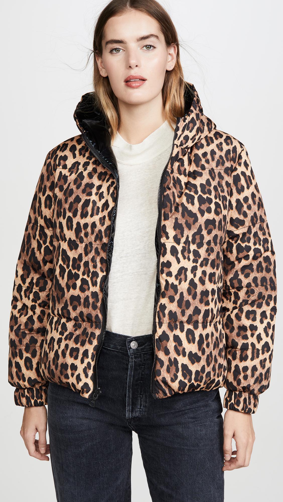alice olivia leopard coat