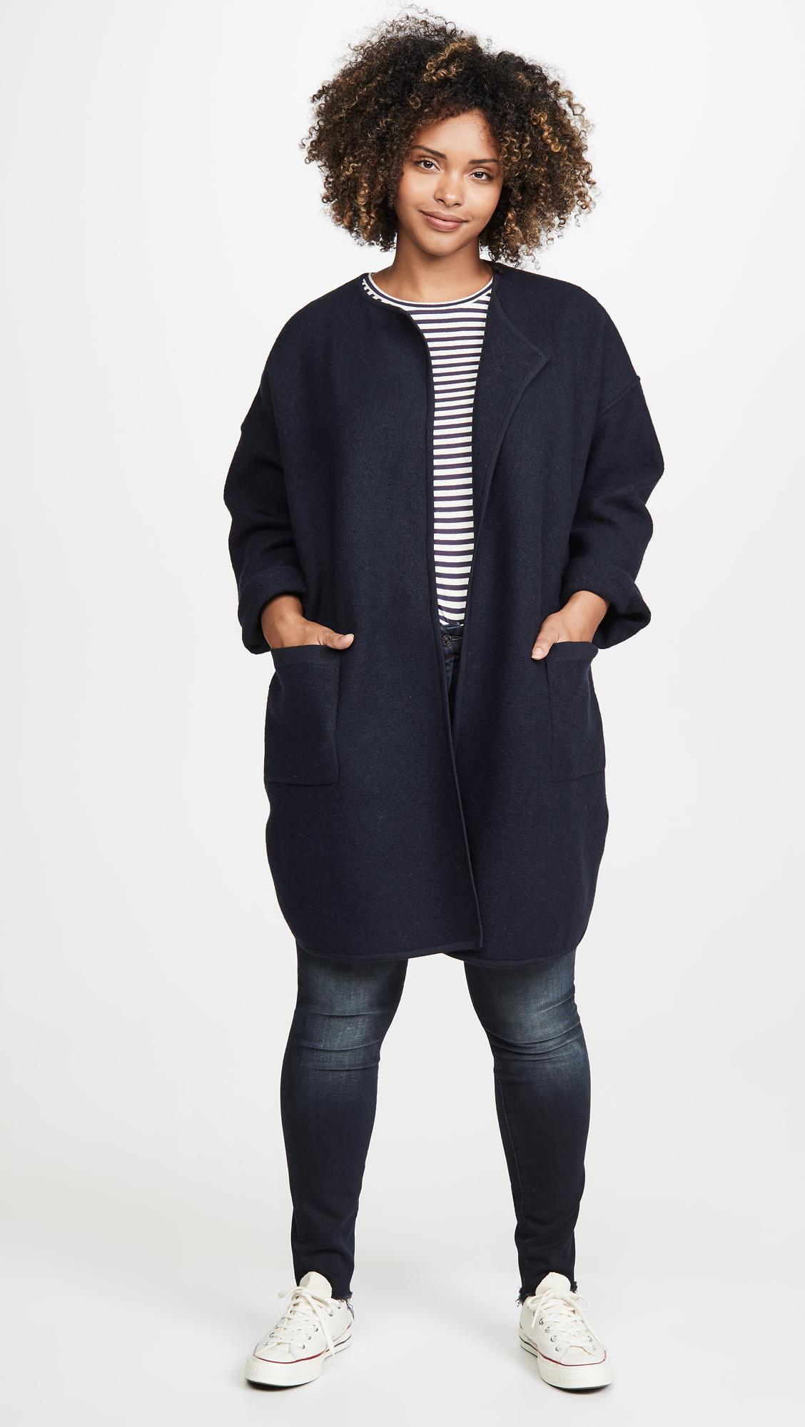 full length sweater coat