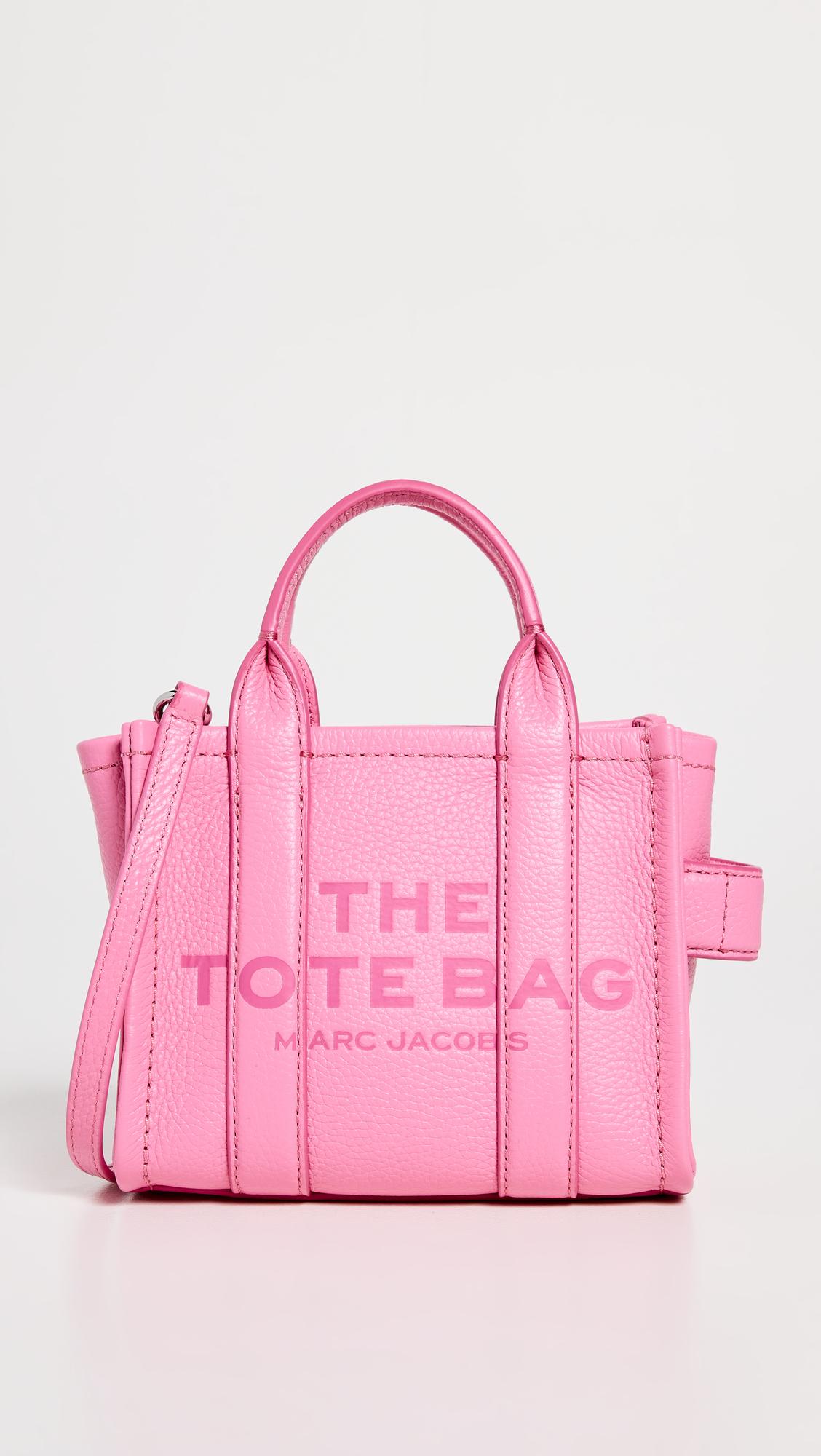 Marc Jacobs The Micro Tote in Pink | Lyst