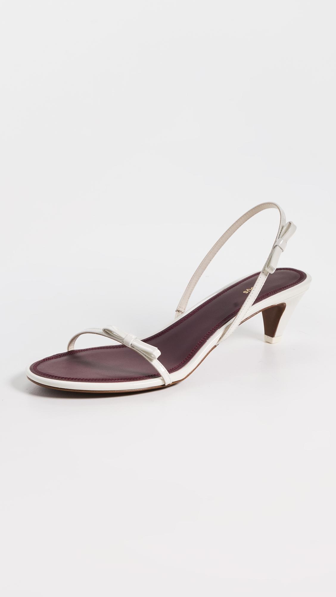 サンダル・ミュール NEOUS Cream Leather Merga Sandals Neous Merga Slingback Sandal - cream | Garmentory