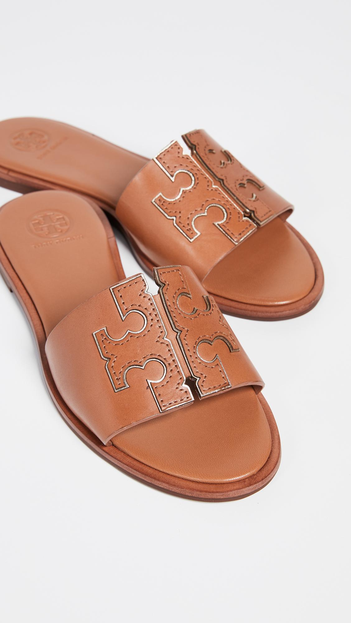 ines flat slide sandals