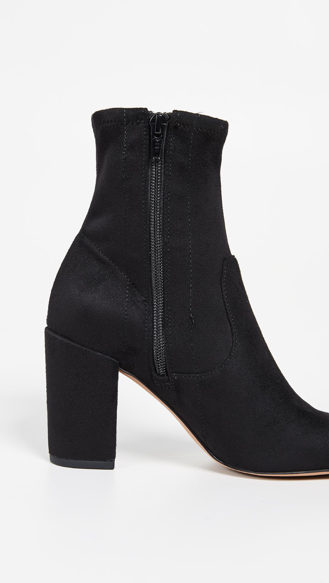 rebecca minkoff gianella block heel booties