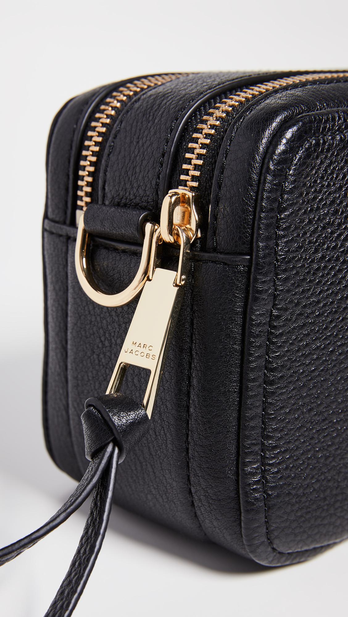 Marc Jacobs Leather The Softshot 21 Bag in Black - Lyst