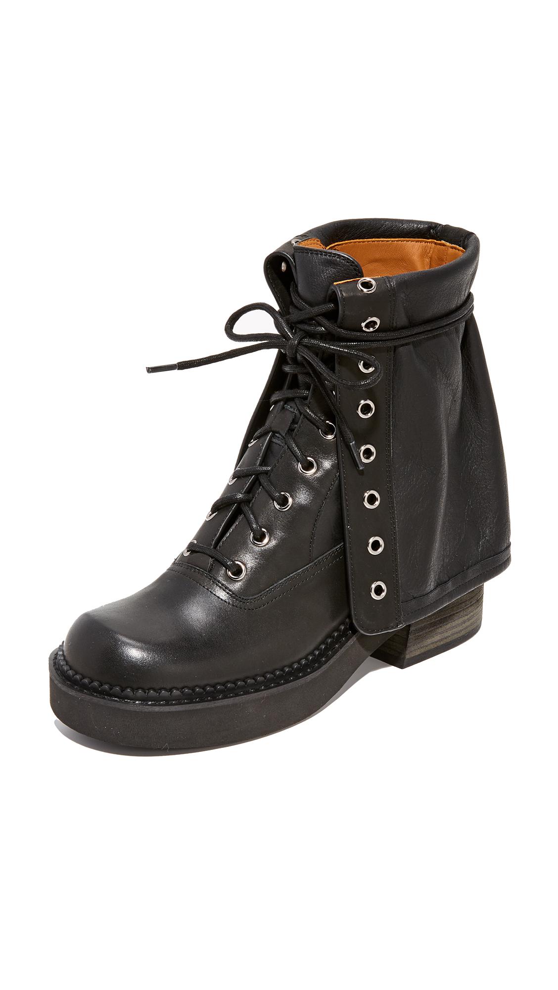 chloe combat boot