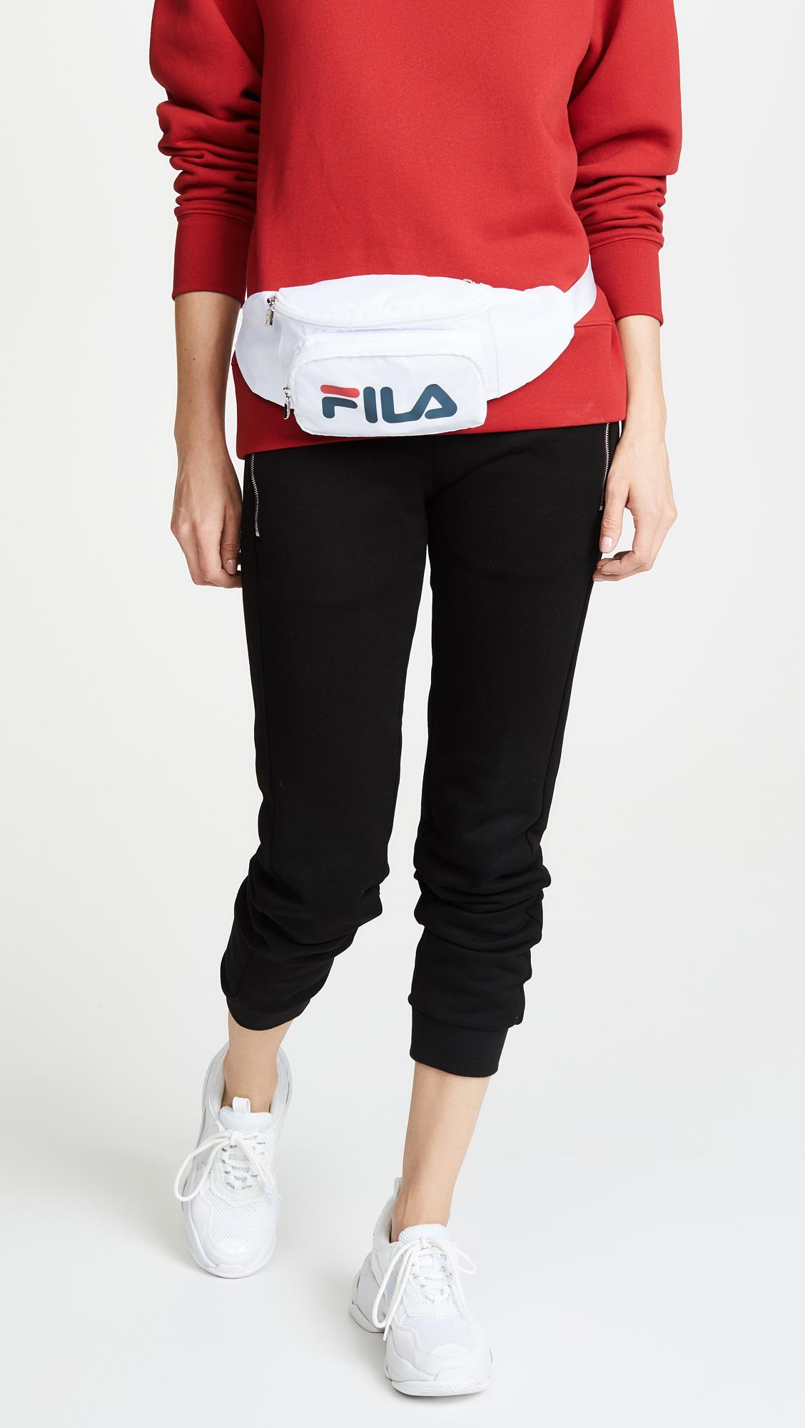 fanny pack fila white