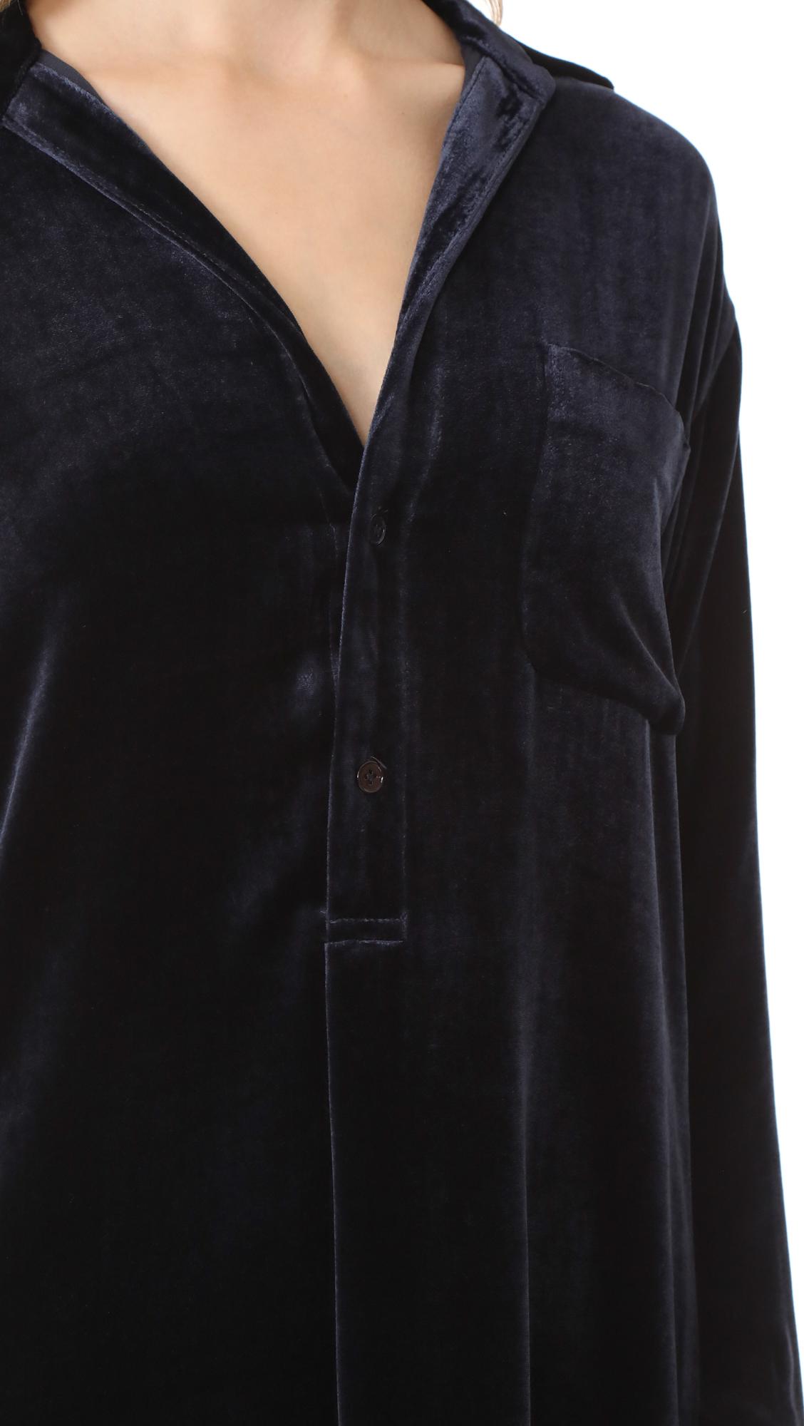 black velvet shirt outfit