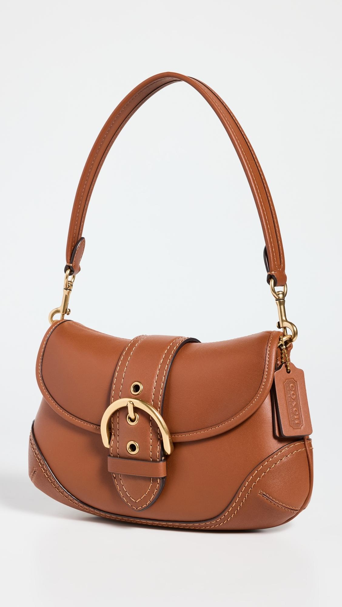 COACH Glovetanned Soho Bag in Brown Lyst