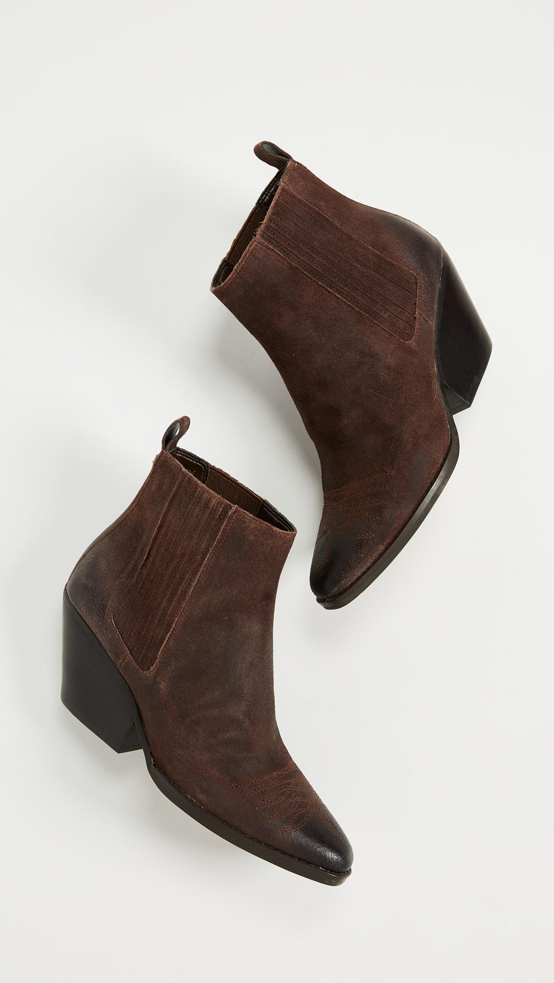 michael kors sinclair leather ankle boot