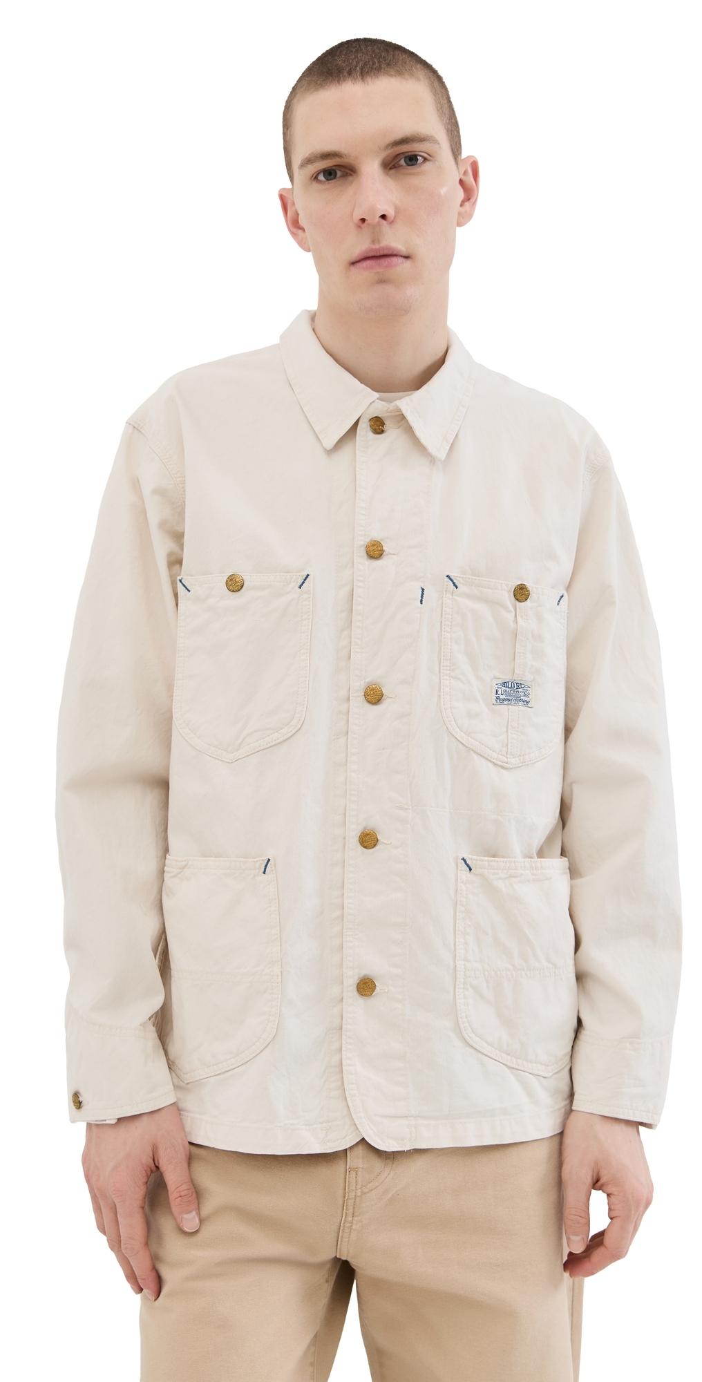 Polo Ralph Lauren Waldron Chore Jacket in Natural for Men | Lyst