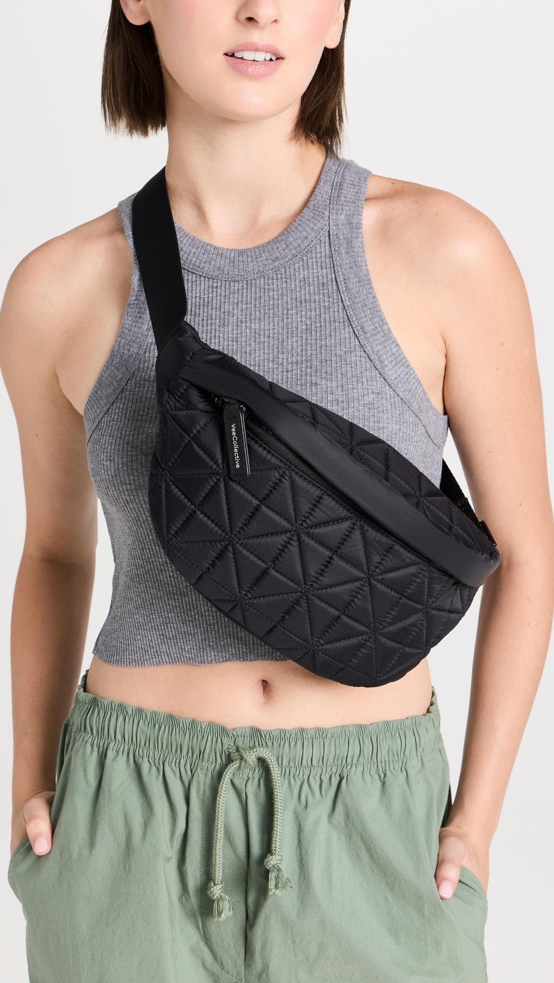 VEE COLLECTIVE Vee Fanny Pack in Black Lyst