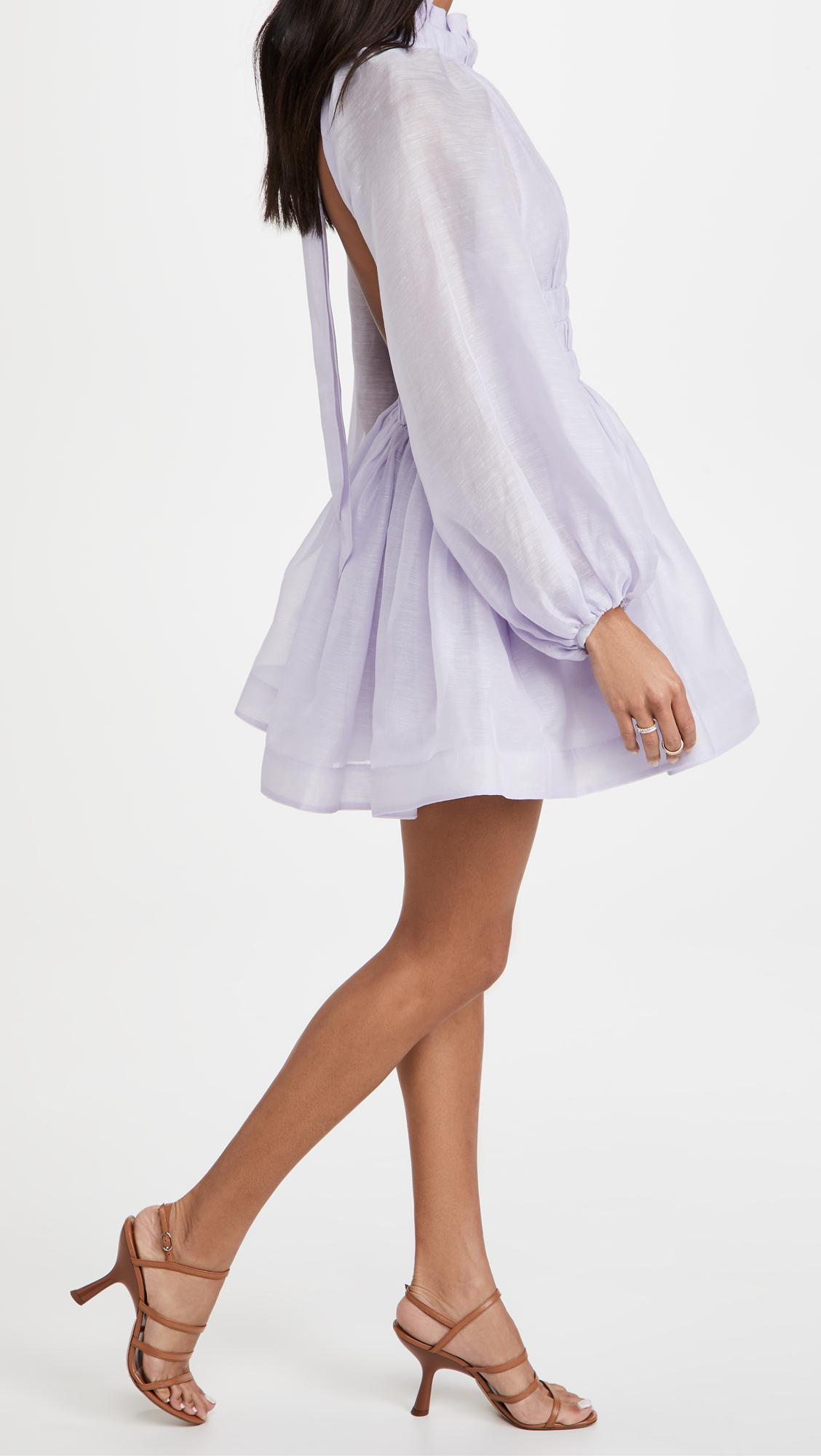 zimmermann luminous mini dress