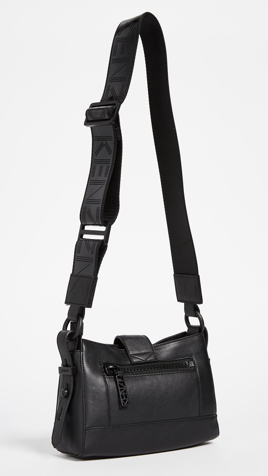 KENZO Kalifornia Mini Shoulder Bag in Black | Lyst