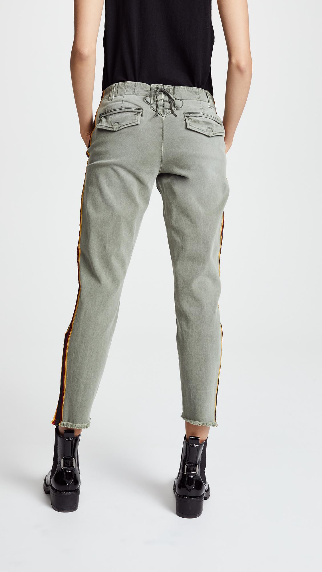 pam and gela side stripe pants