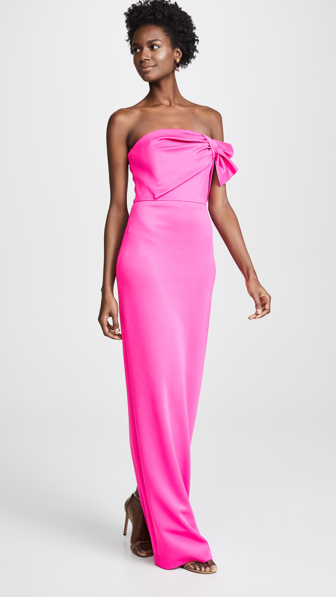 black halo divina gown