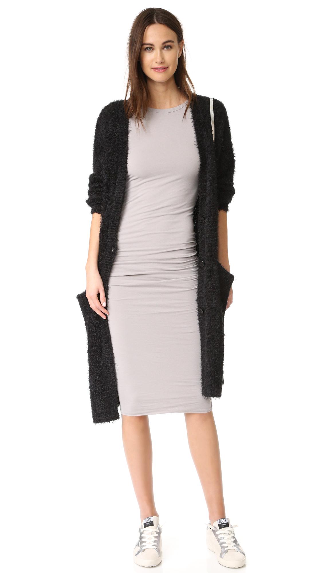 james perse open back skinny dress