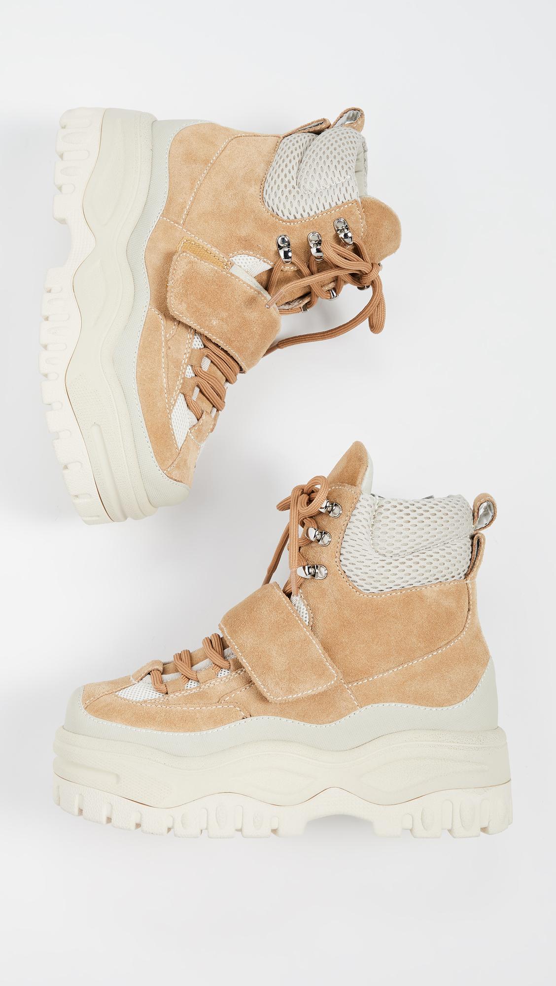fonzie platform sneaker boot