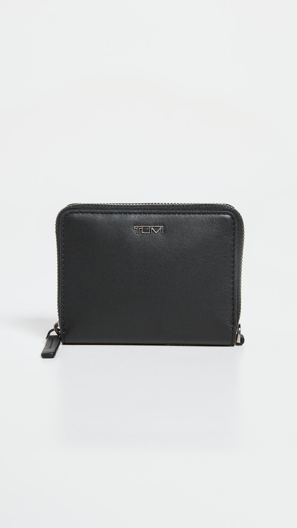 Tumi Trifold Ziparound Wallet in Black Lyst
