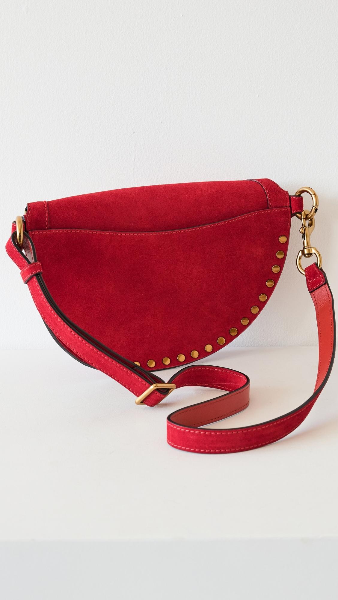 ショルダーバッグ・ポシェット Isabel Marant Skano Gz Crossbody - Leather - Red Isabel Marant Skano Gz Crossbody - Leather - Red Shoulder