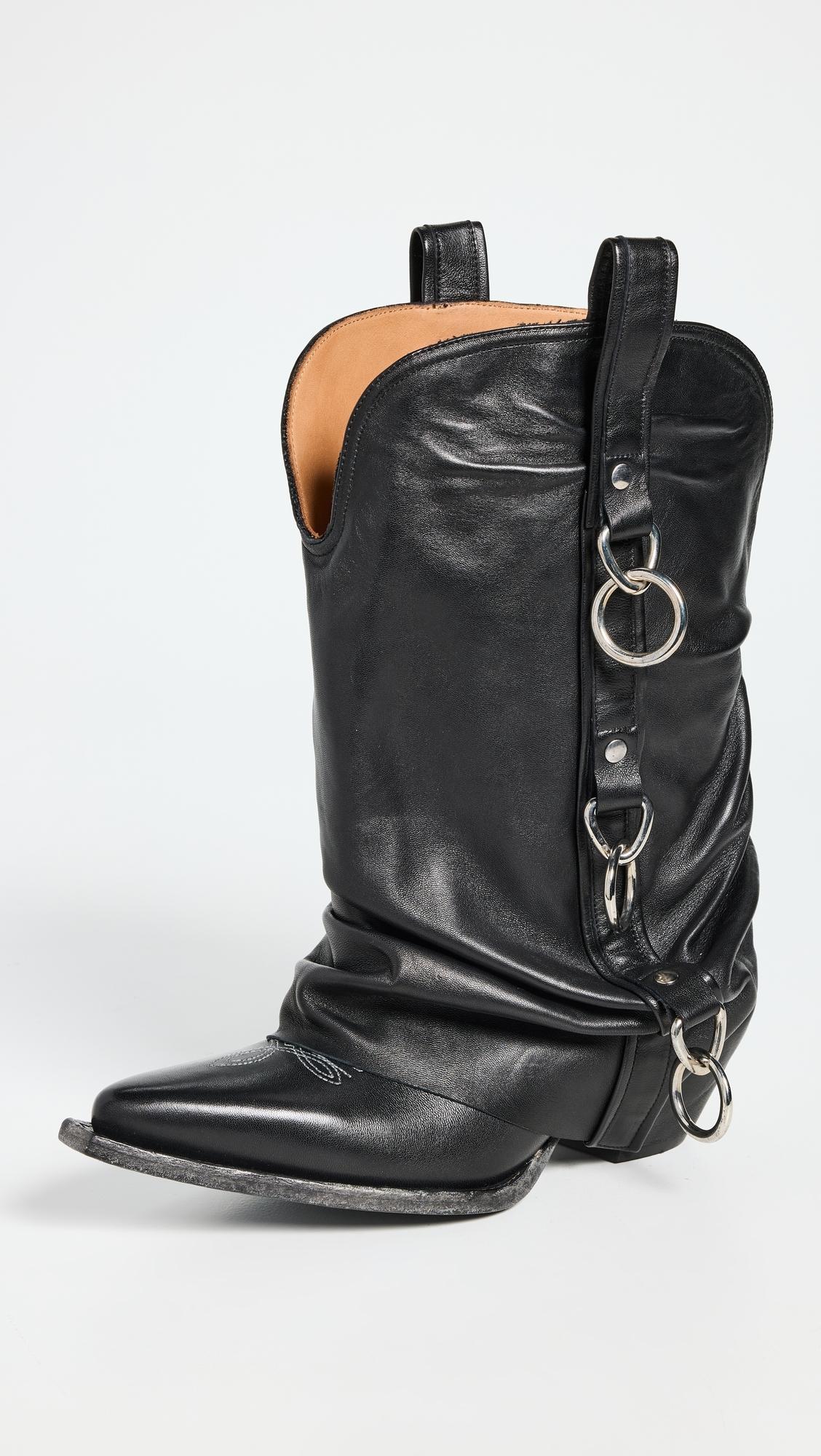 R13 Harness Low Rider Boots in Black | Lyst R13 Harness Low Rider Boots in Black | Lyst