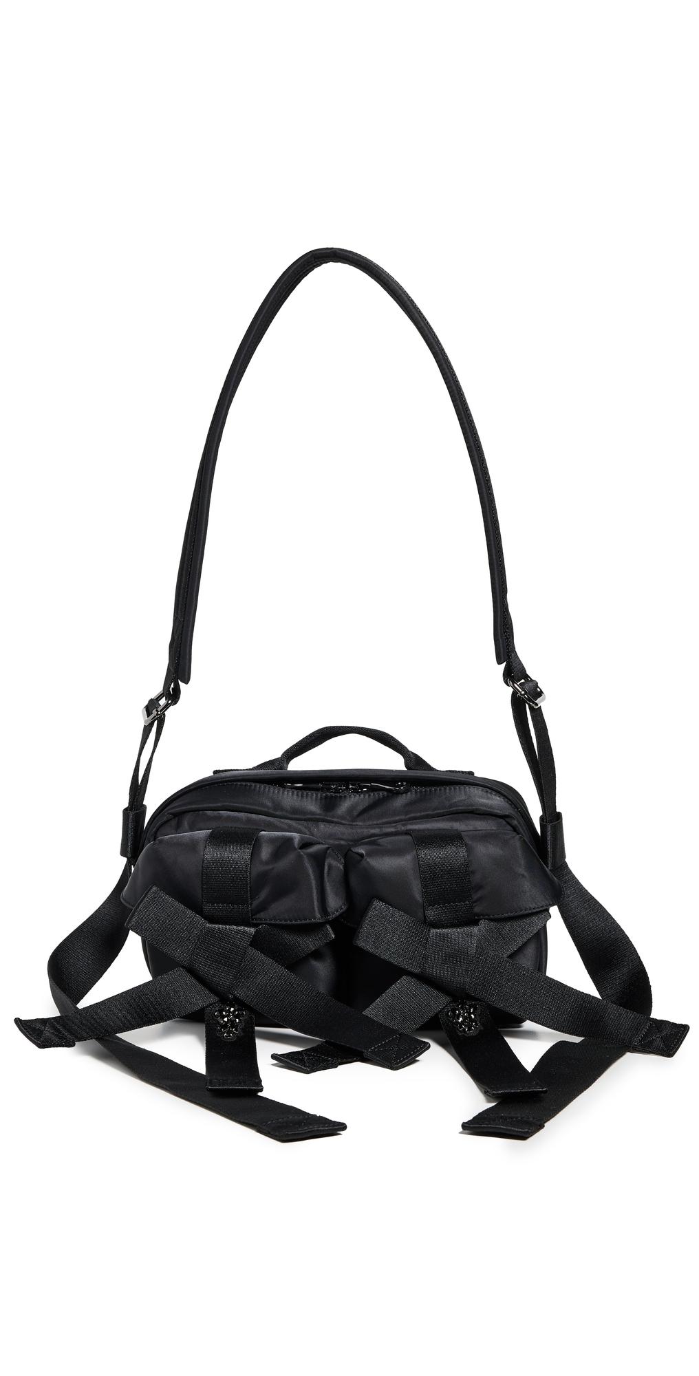 Simone Rocha Beaded Classic Bow Crossbody Bag in Black Lyst