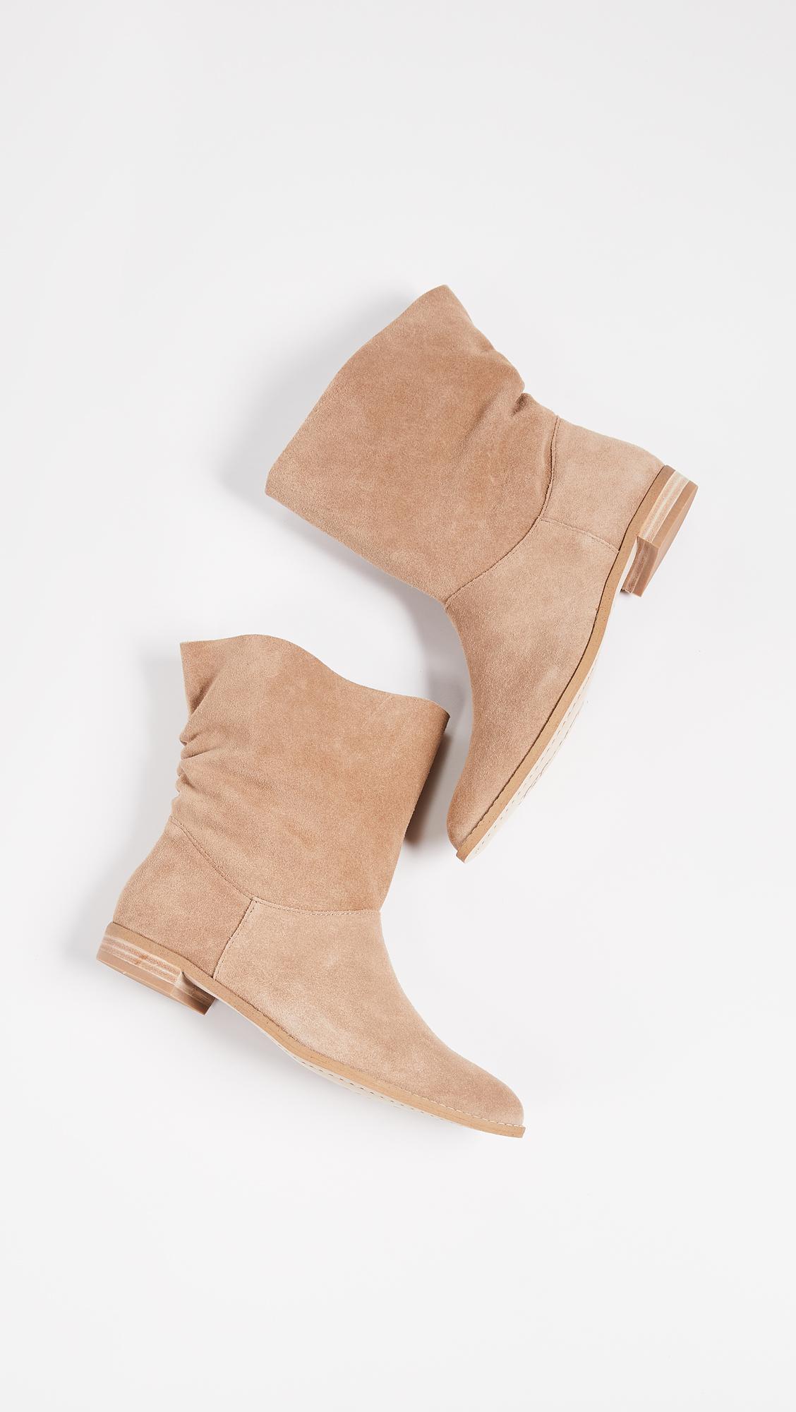 splendid claudia suede booties