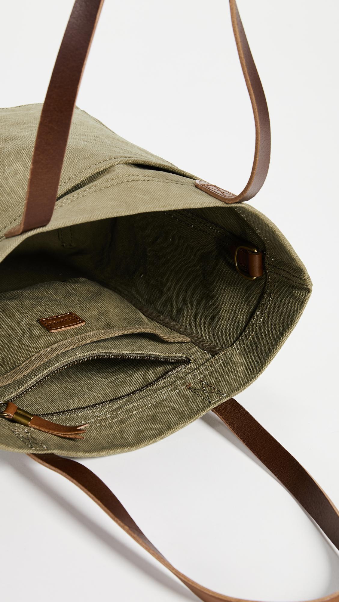 canvas medium transport tote