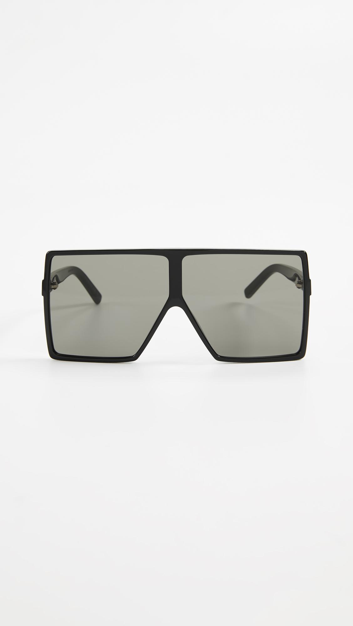 Saint Laurent Sl 183 Betty Sunglasses in Gray | Lyst
