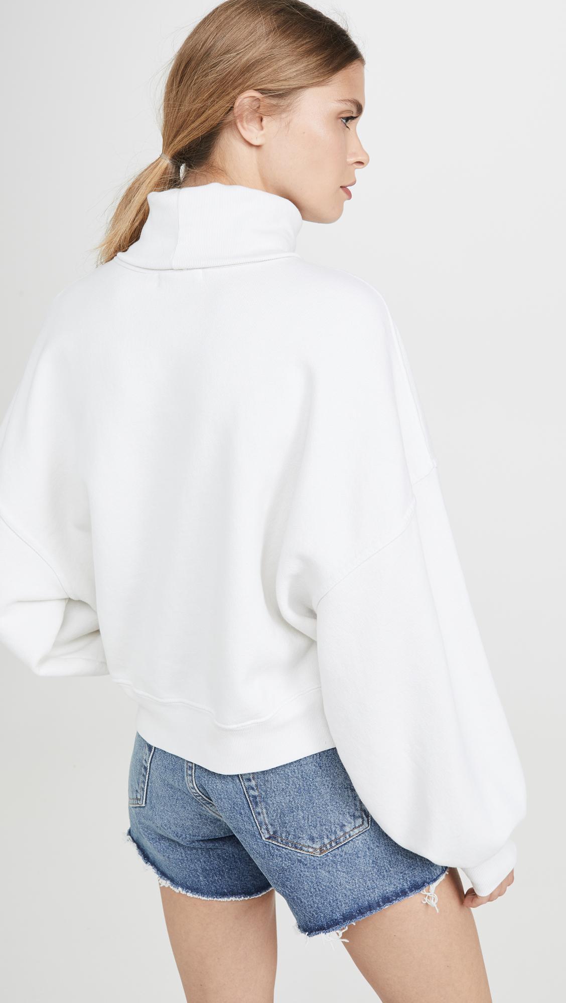 champion green crew neck