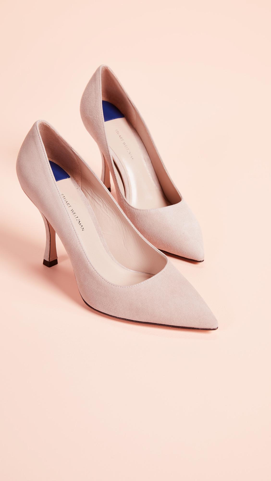 Stuart Weitzman Leather Tippi 95mm 