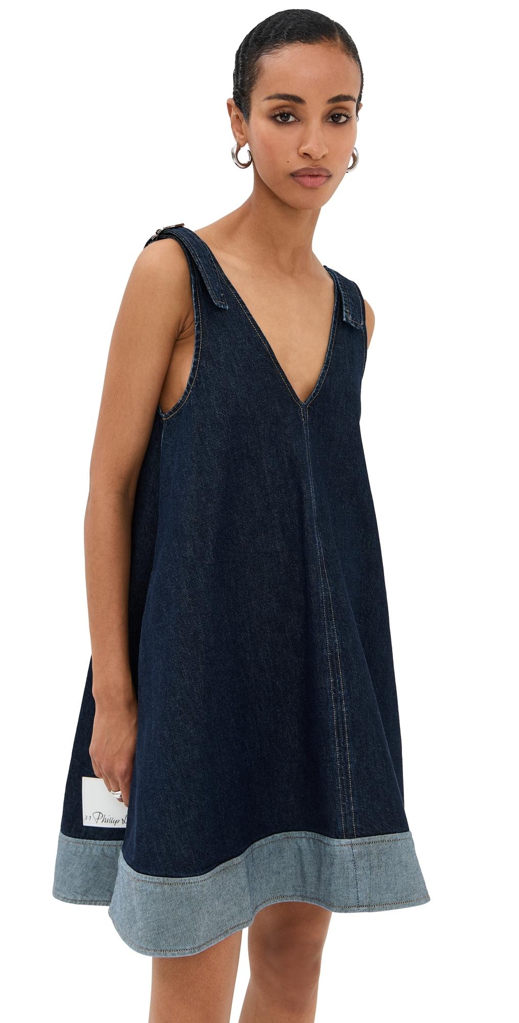 3.1 Phillip Lim Women's Compact Ribbed Sleeveless Dress with