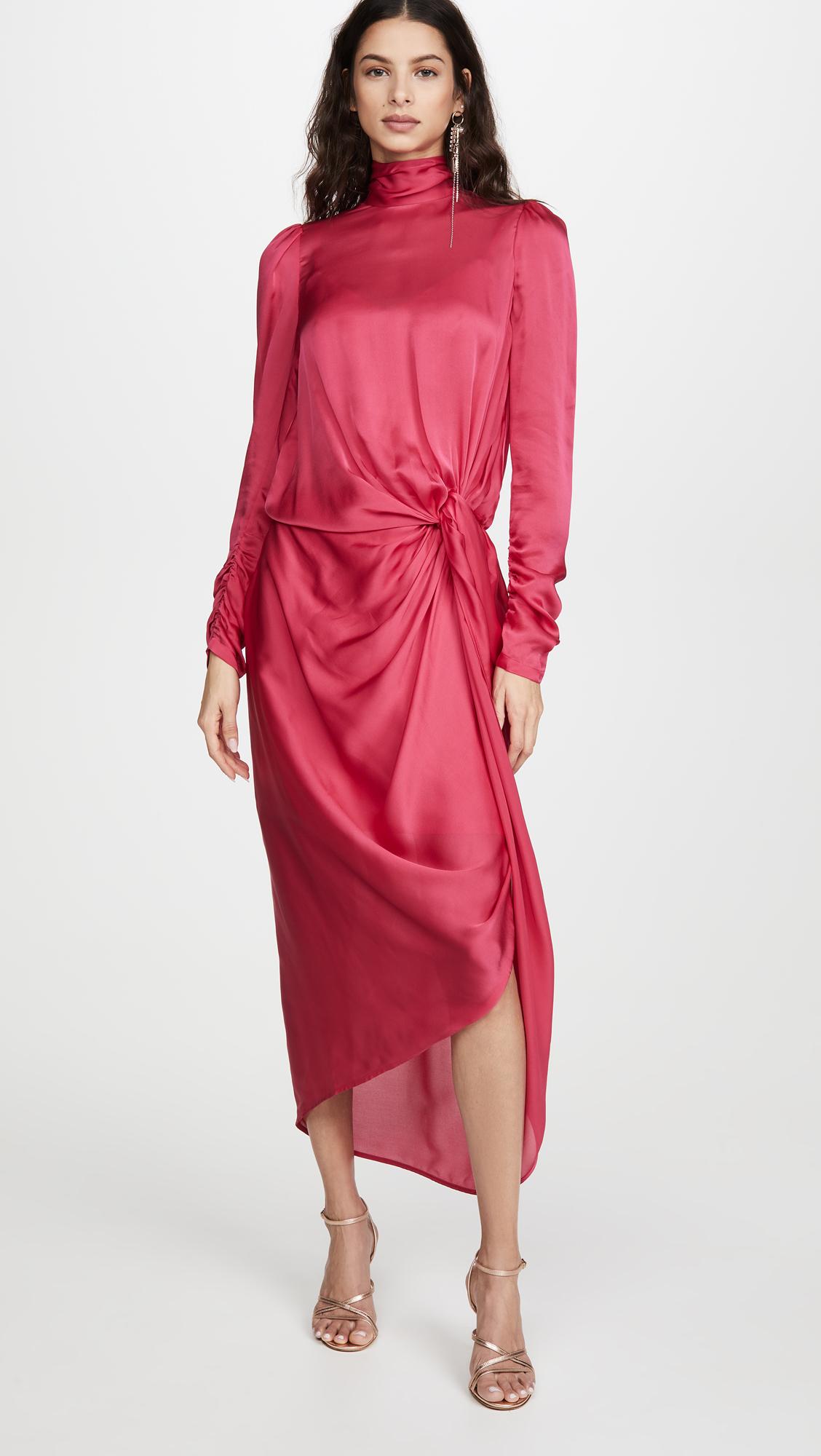 zimmermann draped dress