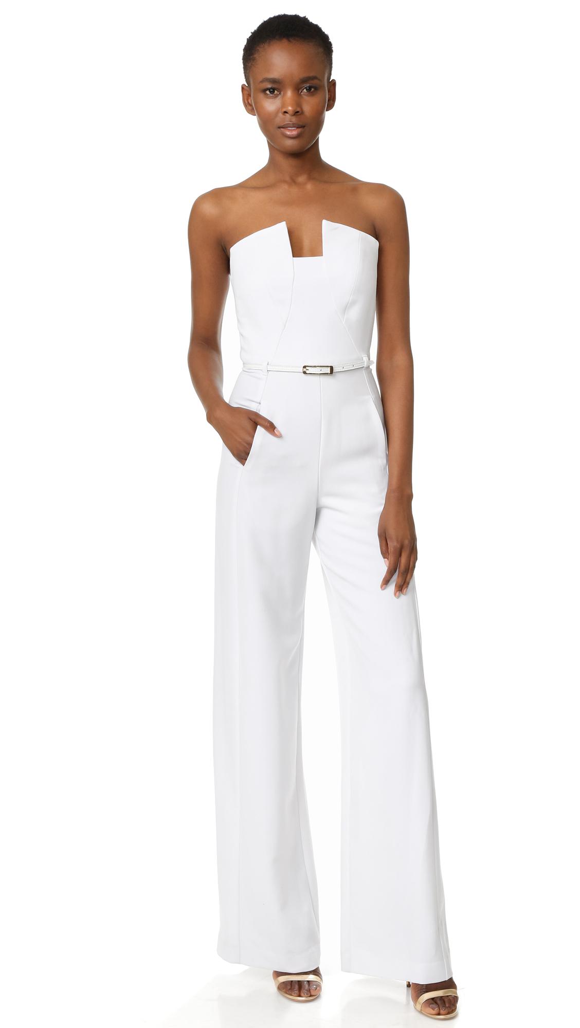 black halo jumpsuit sale