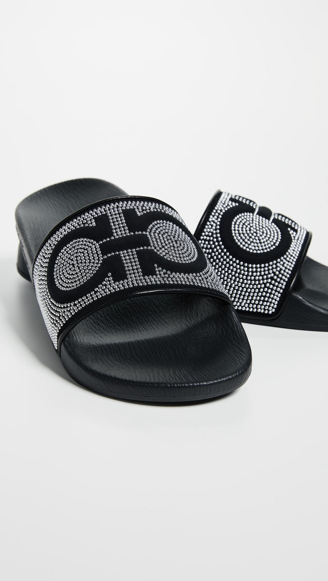 ferragamo pool slides