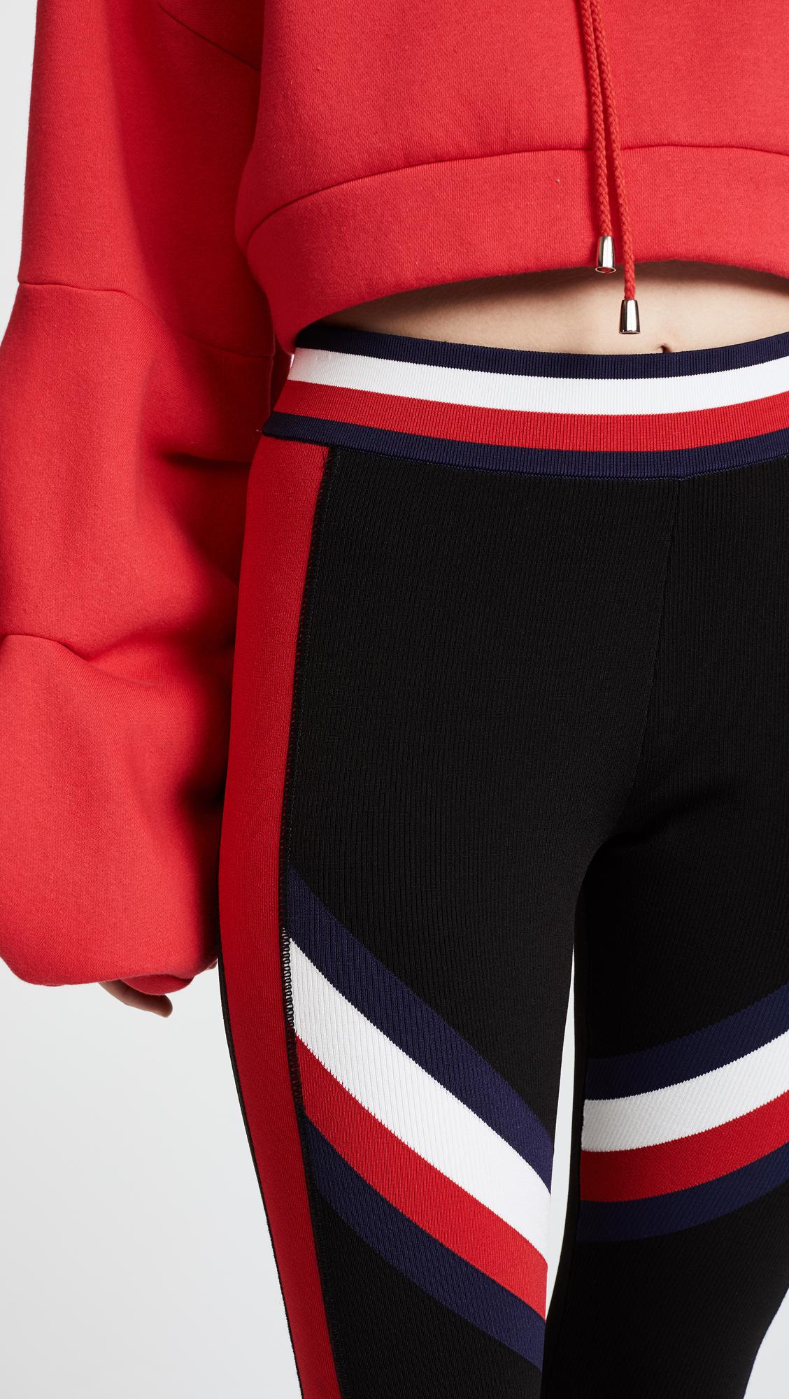 tommy hilfiger pants with stripe