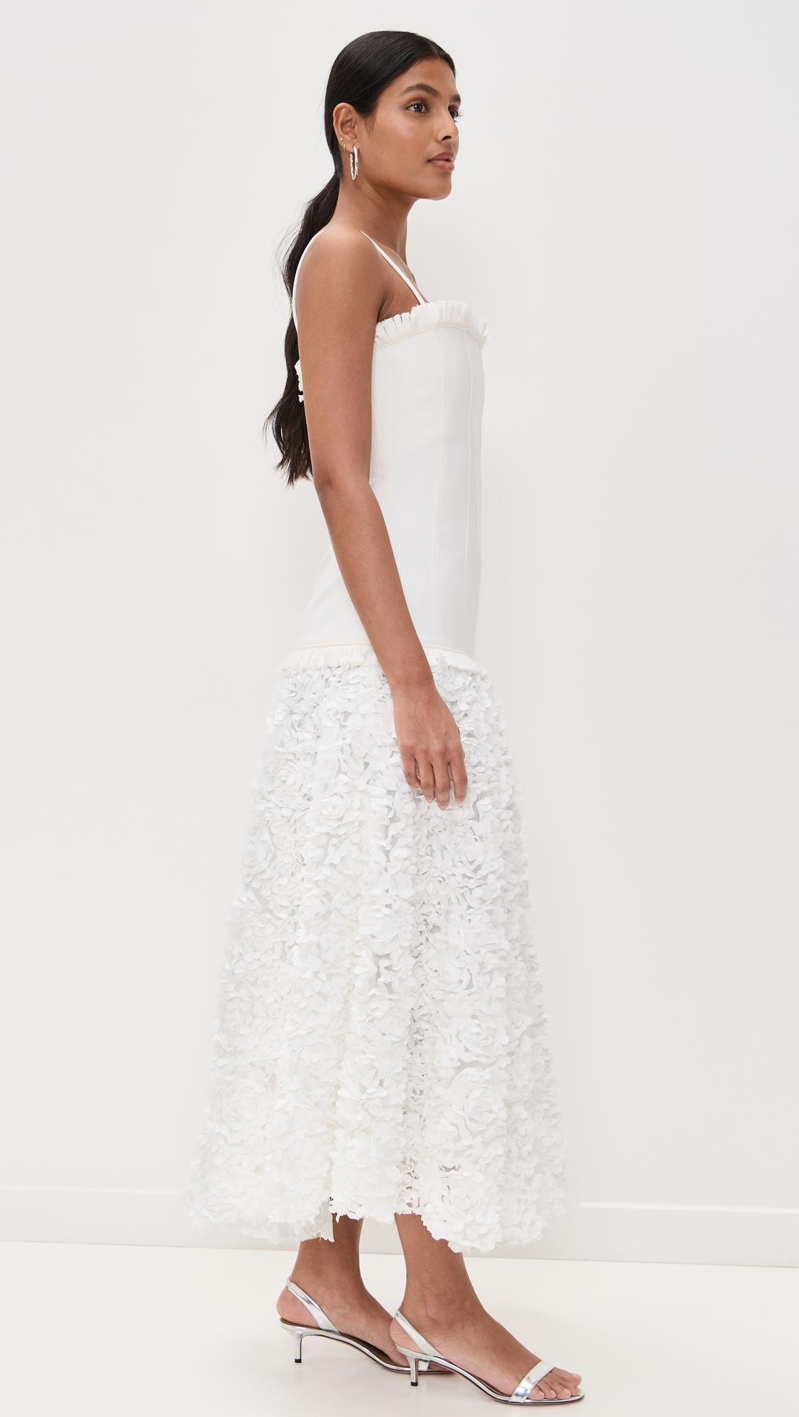 chinese dress ladies Aidan by Aidan Mattox Long Formal Floral Lace Dress