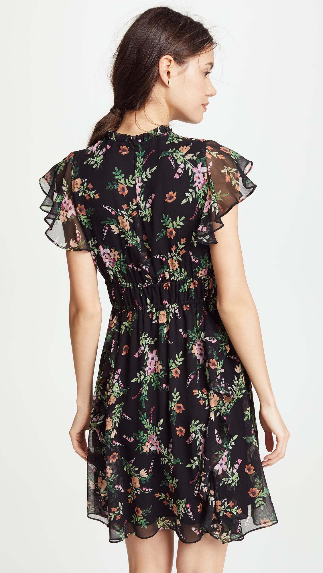 shoshanna amora silk dress