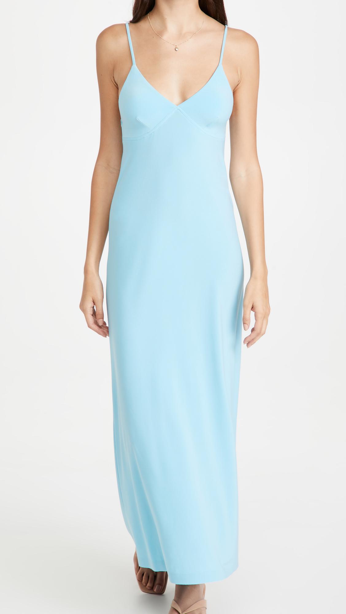 Norma Kamali Synthetic Slip Dress in 