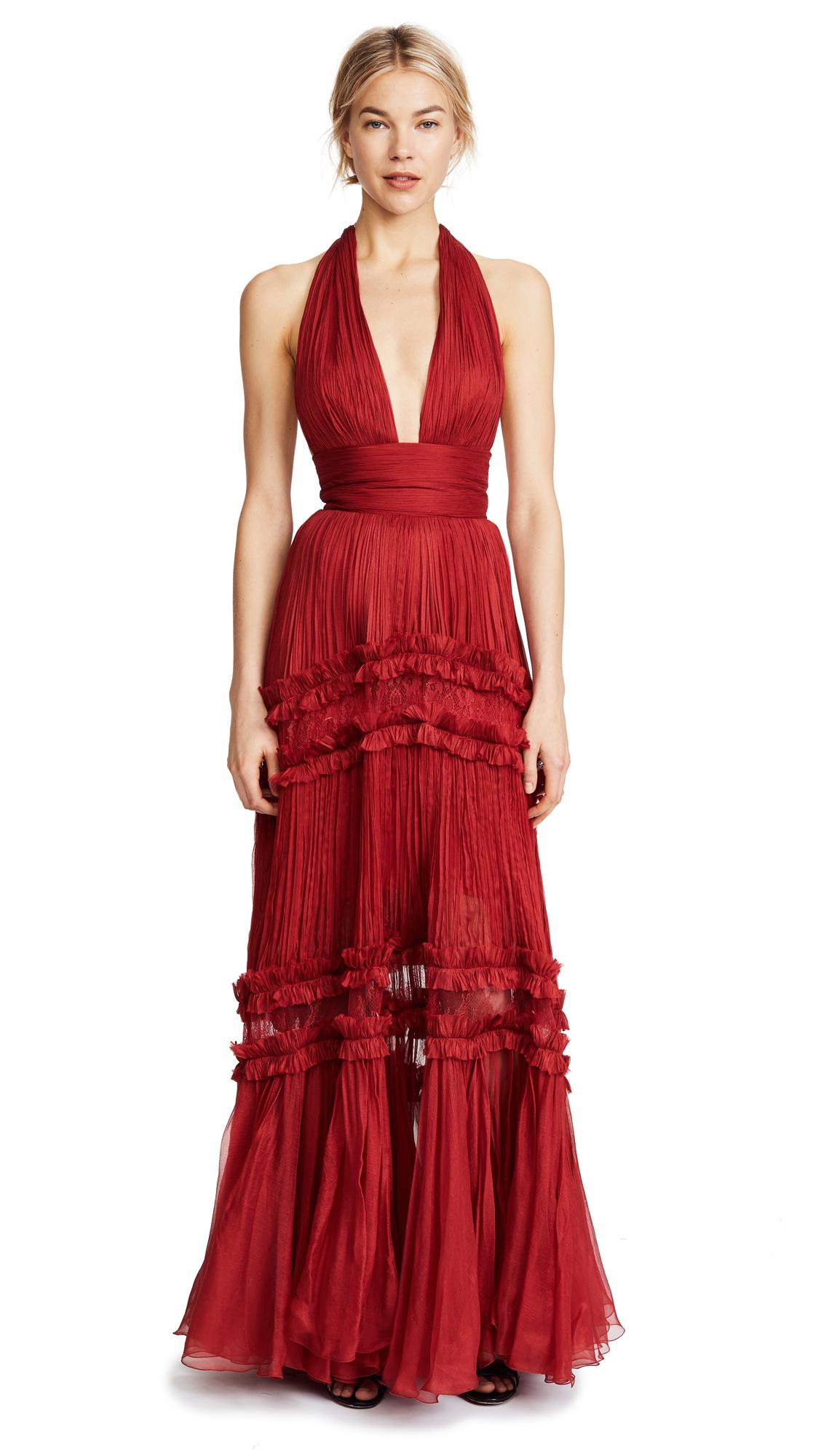 maria lucia hohan ruffle dress